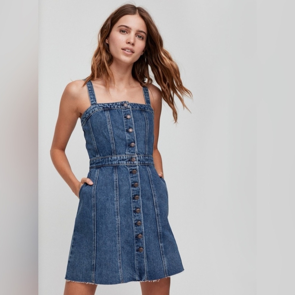 Aritzia Wilfred Free Kiera Dress -0-